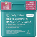 Body Restore Niacinamide Cooling Jelly Toner Pads (60 Count) – Korean Cica Toner Pads with 7 Types of Hyaluronic Acid & Adenosine – Hydrating, Pore Care, Cooling Face Pads – Made in Korea