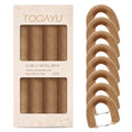 Heatless Curls Overnight Set - Jumbo Overnight Hair Curlers to Sleep In, Soft Velvet Hair Rollers for Women, No Damage Curls Styling Tools 8pcs