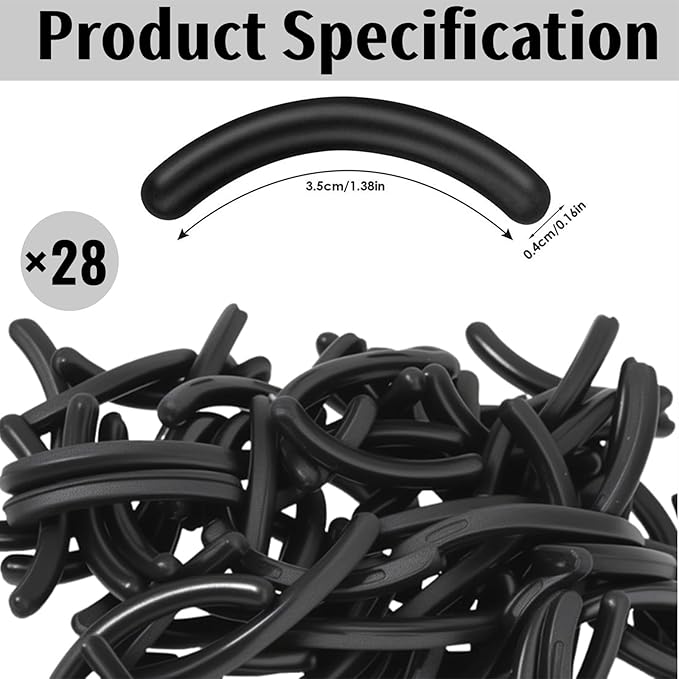 Compatible with Tweezerman Eyelash Curler Refills,28，80，100 Pack Silicone Eye Lash Curlers Refill Pads Compatible with Tweezerman Eyelash Curler.