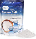 MED PRIDE Epsom Salt Foot Soak for Pain Relief and Muscle Recovery with Essential Oils, Soaking Salts for Dogs (Unscented 19.2 Ounce (Pack of 1))