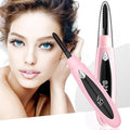 Heated Eyelash Curlers, Heated Lash Curler Rechargeable Eyelash Curler Natural 24 Hours Long-Lasting, Electric Eye Lash Curler Heating with 3 Temp Settings Makeup for Girls Women, Pink