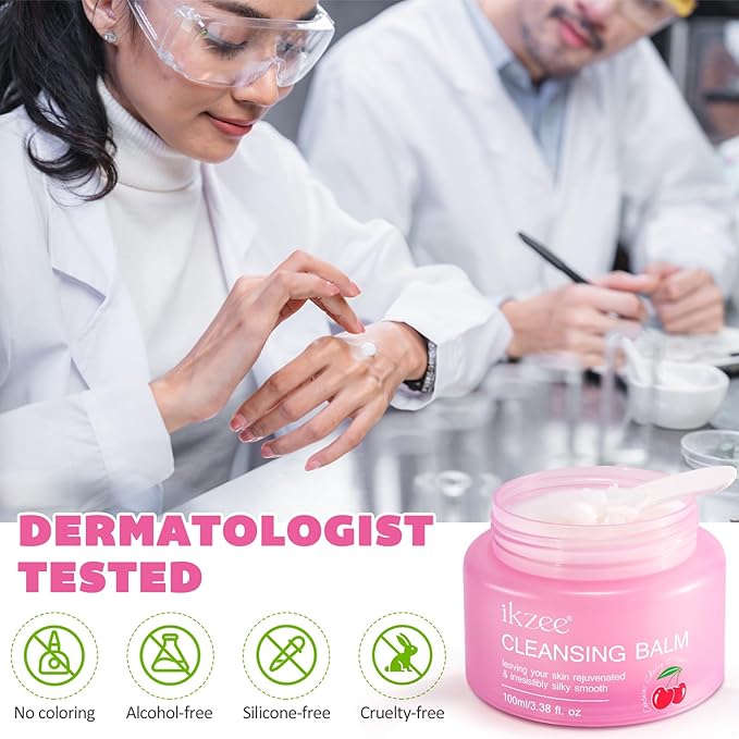 Cleansing Balm, Makeup Remover Cleansing Korean for Sensitive Skin, Travel Size Good Molecules.