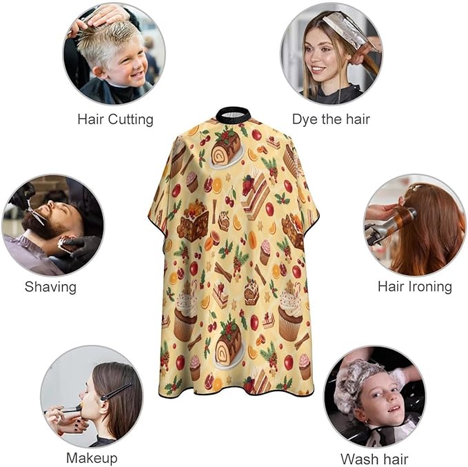 Barber Cape for Kids Funny Duck Haircut Cape Professional Salon Cape Waterproof Hair Cutting Styling Haircut Apron