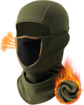 Balaclava Face Ski Mask with Movable Deisgn for Men Women-Fleece Winter Face Covering for Cold Weather Skiing Outdoor Work