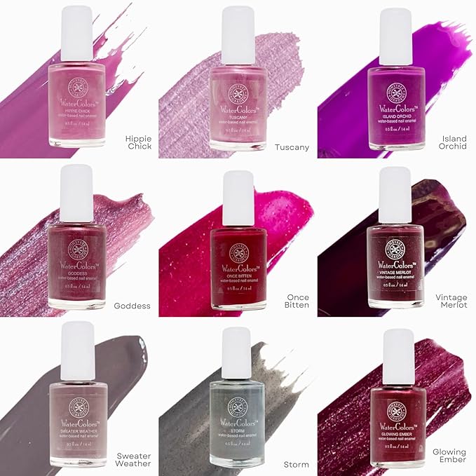 Honeybee Gardens Water-Based Nail Enamel, Destiny, Slight Iridescence & Shimmer Pink Bronze Nude, Eco-Friendly, Odorless & Vibrant Polish, 0.5 fl oz