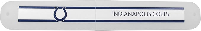 Siskiyou Sports NFL Indianapolis Colts Unisex Travel Set Toothbrush and Travel Case, White, One Size