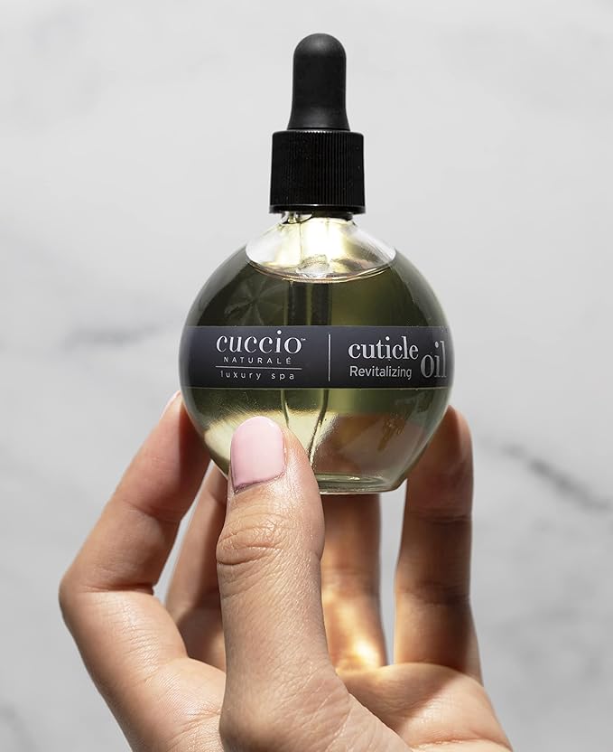 Cuccio Naturale Citrus & Wild Berry Revitalizing Cuticle Oil, Lightweight Fast-Absorbing Hydrating Nail & Cuticle Conditioner, Cold-Pressed Oils + Vitamin E, 2.30 Fl Oz