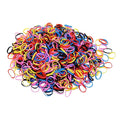 Baby Hair Ties Elastic Hair Rubber Bands,400pcs Multi Color Small Hair Holder Hair Tie for Kids Girls