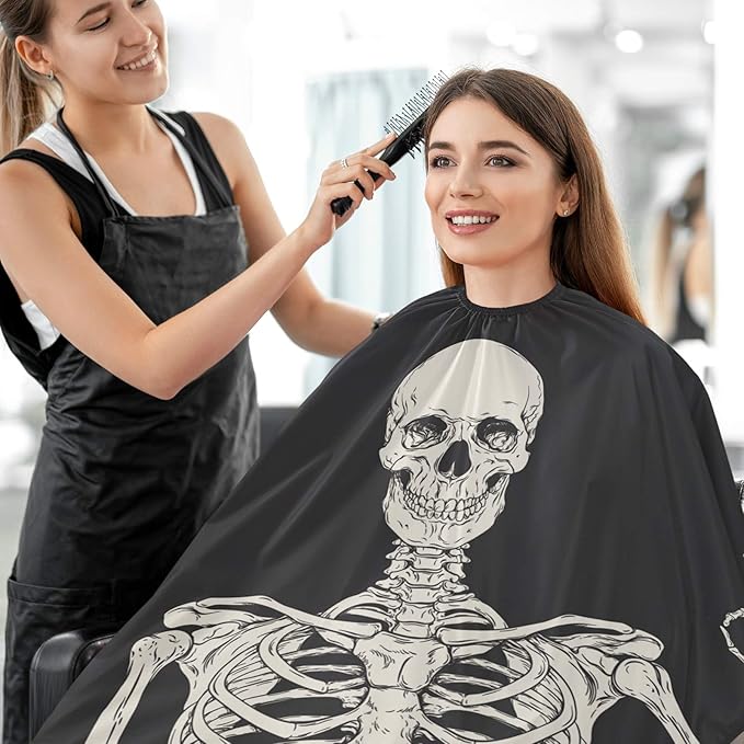 visesunny Professional Barber Cape Polyester Hair Cutting Salon Cape Apron Anti-Static Beard Bib