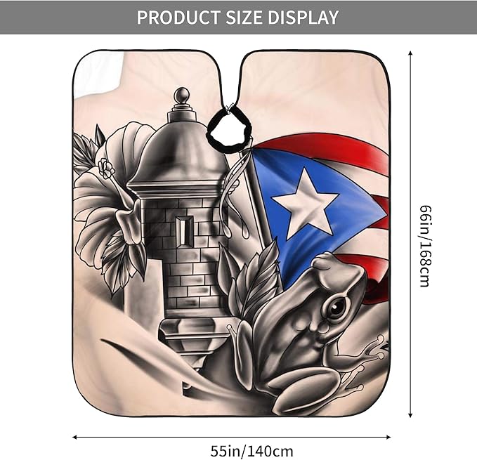Adult Barber Cape, Professional Salon Haircut Capes, Haircut Kit Hairdressing Apron for Home Salon Barbershop