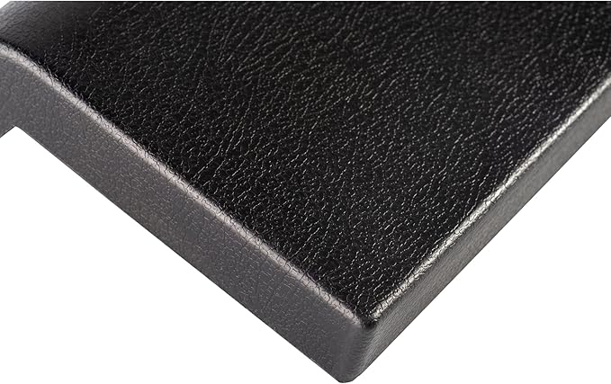 Vanity Art Comfortable and Relaxing Bathtub Pillows for Head and Neck Support, Waterproof Tub Accessories, Black, M385