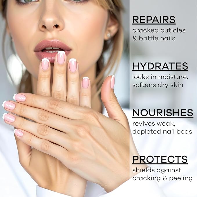 ELLIE CHASE Moisturizing Cuticle & Nail Care Oil 2.3 Fl Oz - Pina Colada Scented – Infused with Jojoba Oil, Aloe, Vitamin E – Nail & Cuticle Hydration, Repair, Moisturizer, Strengthener, Growth