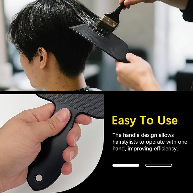 2PCS Balayage Paddle & Highlighting Boards – Long & Short Hair Dye Foil Boards for Coloring, Bleaching & Precision Hair Salon Tools