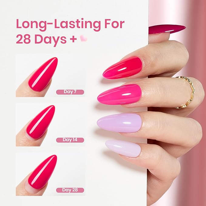 Beetles Gel Base and Top Coat Set, 2Pcs 15ml No Wipe Top Coat Gel Nail Polish & Strong Adhesion Base Coat Long Lasting UV Lamp Needed Nail Art Design Manicure Gifts for Women