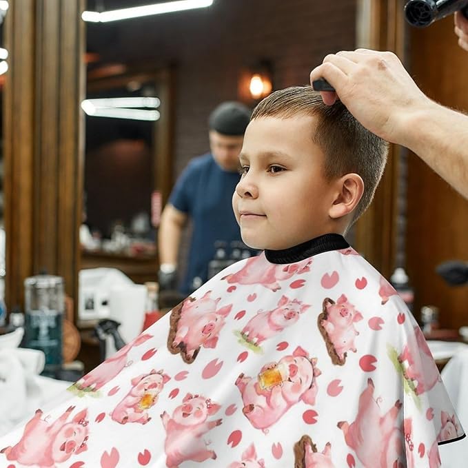 Barber Cape for Kids Funny Duck Haircut Cape Professional Salon Cape Waterproof Hair Cutting Styling Haircut Apron