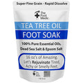Tea Tree Oil Foot Soak with Epsom Salt: For Itchy Feet, Pedicure, Smelly Odor, Therapy, Softens Calluses, 16 oz