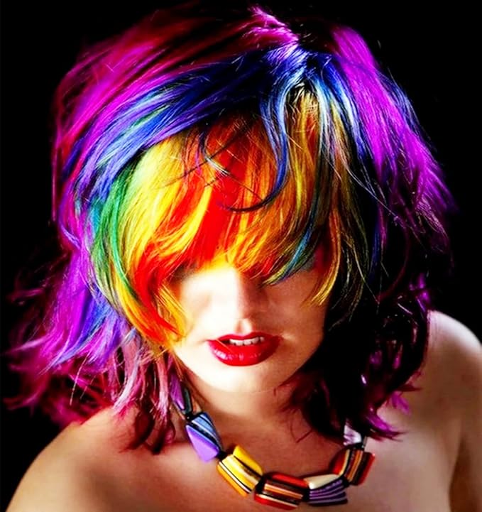 8 Pieces Disposable Hair Highlighting Cap and 4 Hook Needle for Highlighting Dye and Coloring