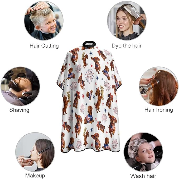 Barber Cape for Kids Funny Duck Haircut Cape Professional Salon Cape Waterproof Hair Cutting Styling Haircut Apron