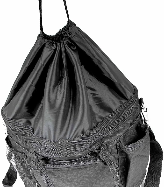 Jeffers Poplar Head Grooming Bag – Horse Grooming Organizer Tote with Pockets for Brushes, Tools, Clippers, Shampoo, Detangler – Stable Barn Kit Carrier for Horses, Pets, Livestock, Covert Cheetah