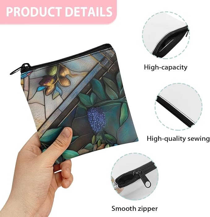 Artsy Sanitary Napkin Storage Bag Portable Period Organizer Pouch for Women Convenient Period Storage Case for Daily Use