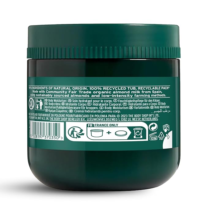 The Body Shop Mango Body Yogurt – Instantly Absorbing Hydration from Head to Toe – For Normal to Dry Skin – Vegan – 6.91 oz