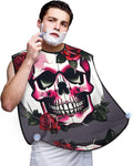 Tahiti Beach Print Beard Bib Shaving Apron, Beard Hair Trimming Cape Gift For Dad