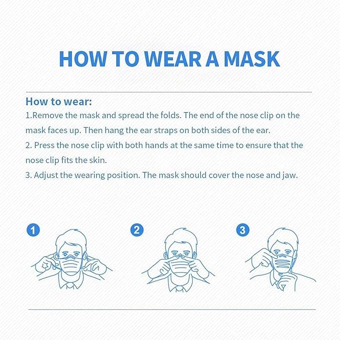 100Pcs Disposable Mask