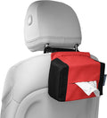 FH Group E-Z Travel Napkin Tissue Dispenser Holder fits Most Cars, SUVs, Trucks, and Vans Red