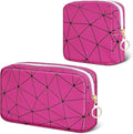 Period Bag for Teen Girls, Leather Sanitary Napkin Storage Bag, Portable Menstrual Pad Bag Period Pads Pouch, Small Make Up Bags