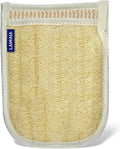 Veteran Textile%100 Natural-Organic, Loofah Sponge, Body Scrubber, Back Washer, Back Strap, Shower Bathing with The Loofah beds, All-Round Cleaning, Body Care [ Lamina ] (Double-Sided Bath Mitt)