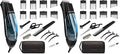 Remington Vacuum Haircut Kit,Vacuum Beard Trimmer,Hair Clippers for Men with Removable Hair Chamber and Dual Motor Power (18 Pieces),(Pack of 2)