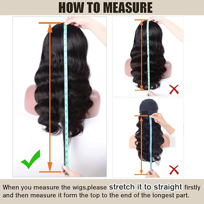 XSY Headband Wig Human Hair Body Wave Brazilian Virgin Hair Wear and Go Half Wigs for Black Women Glueless No Lace Front Wig 150% Density Natural Color 26 Inch