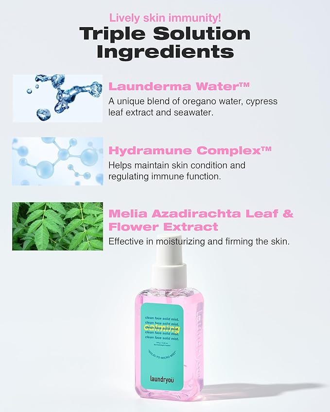 Hydrating Jelly Mist | Soothing Facial Spray with Probiotics for Skin Barrier Support | Lightweight & Moisturizing | Korean Skin Care (3.38 fl oz)