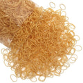 Yellow Elastics Hair Bands 1500pcs Mini Rubber Hairband Soften 18mm Ponytail Holders Hairiness Ties No Damaged Accessories for Women Braids
