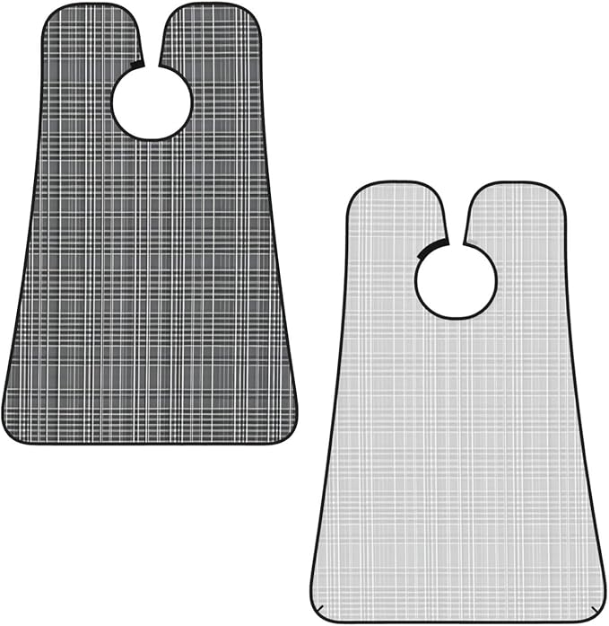 Flag Of Georgia Print Beard Bib Shaving Apron, Beard Hair Trimming Cape Gift For Dad