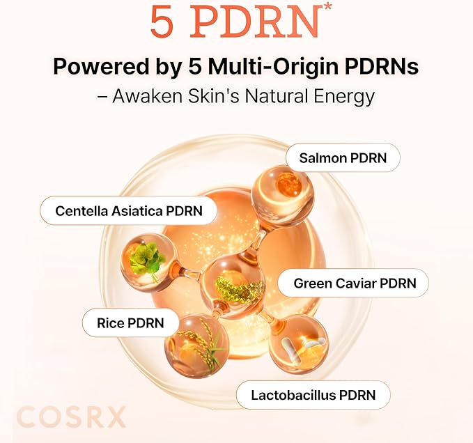 COSRX 5 PDRN B5 Vital Soothing Toner - Korean Toner for Rejuvenating & Soothing Skin with Salmon DNA, Centella, Lactobacillus PDRN & Panthenol, Korean Skin Care (280ml/9.46 fl.oz.)