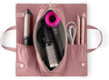 KUSSHI Hair Tools Bag - Oprah’s Favorite Things Winner - Neoprene Hair Tools Travel Bag & Hair Accessories Organizer Case (Mauve)
