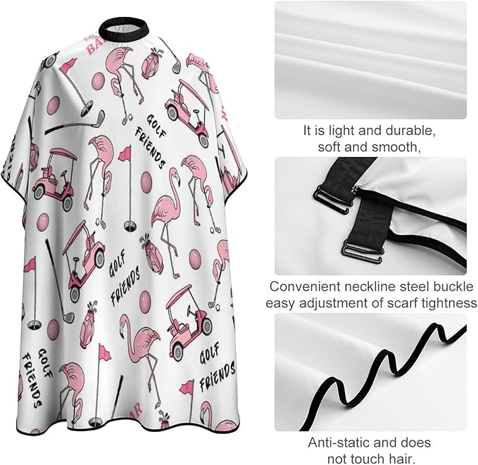 Barber Cape for Kids Funny Duck Haircut Cape Professional Salon Cape Waterproof Hair Cutting Styling Haircut Apron