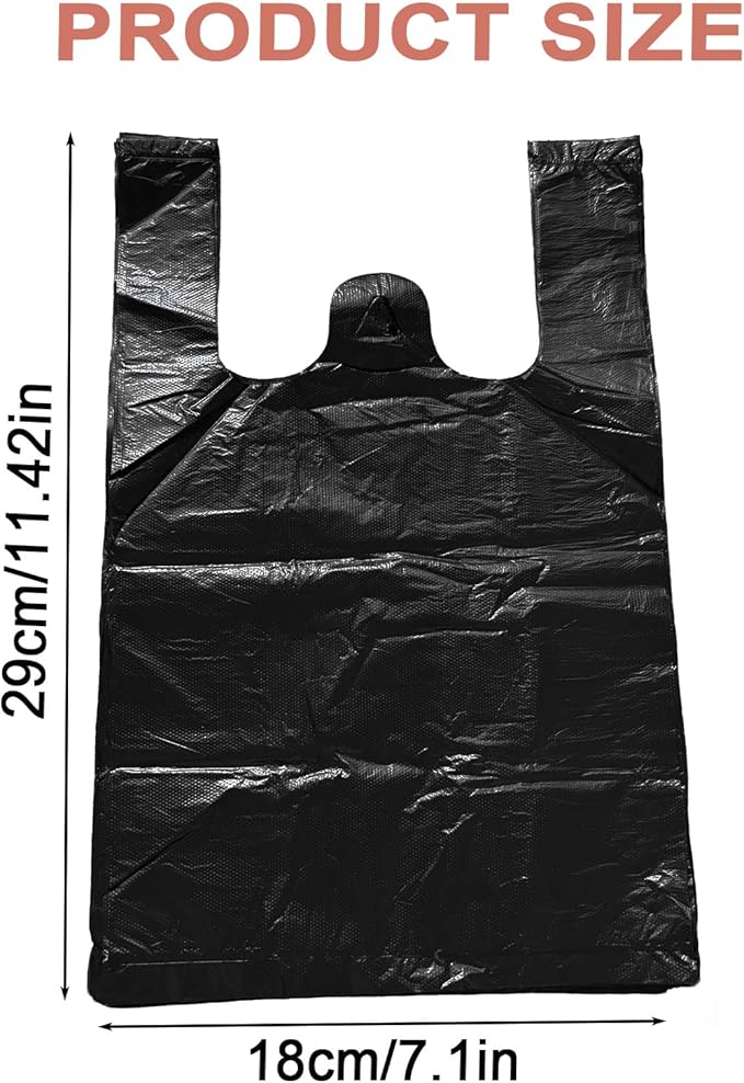 400PCS Sanitary Napkin Disposal Bags, 8 Packs of 50, Women Personal Disposal Bags Sanitary Waste Bags With Handles for Feminine Products Sanitary Napkin Storage Bag, Black