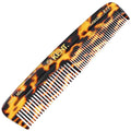 KENT Hair Comb for Men, Handmade Pocket Comb, Fine and Wide Tooth Hair Comb for Grooming and Styling, Sawcut Kent Comb, 2 Pack (Yellow Tokyo)