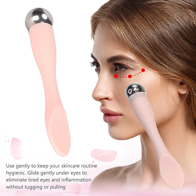 Eye Cream Roller,Eye Cream Applicator Wand Stick Eye Cream Roller to Reduce Dark Circles and Puffiness for Massage