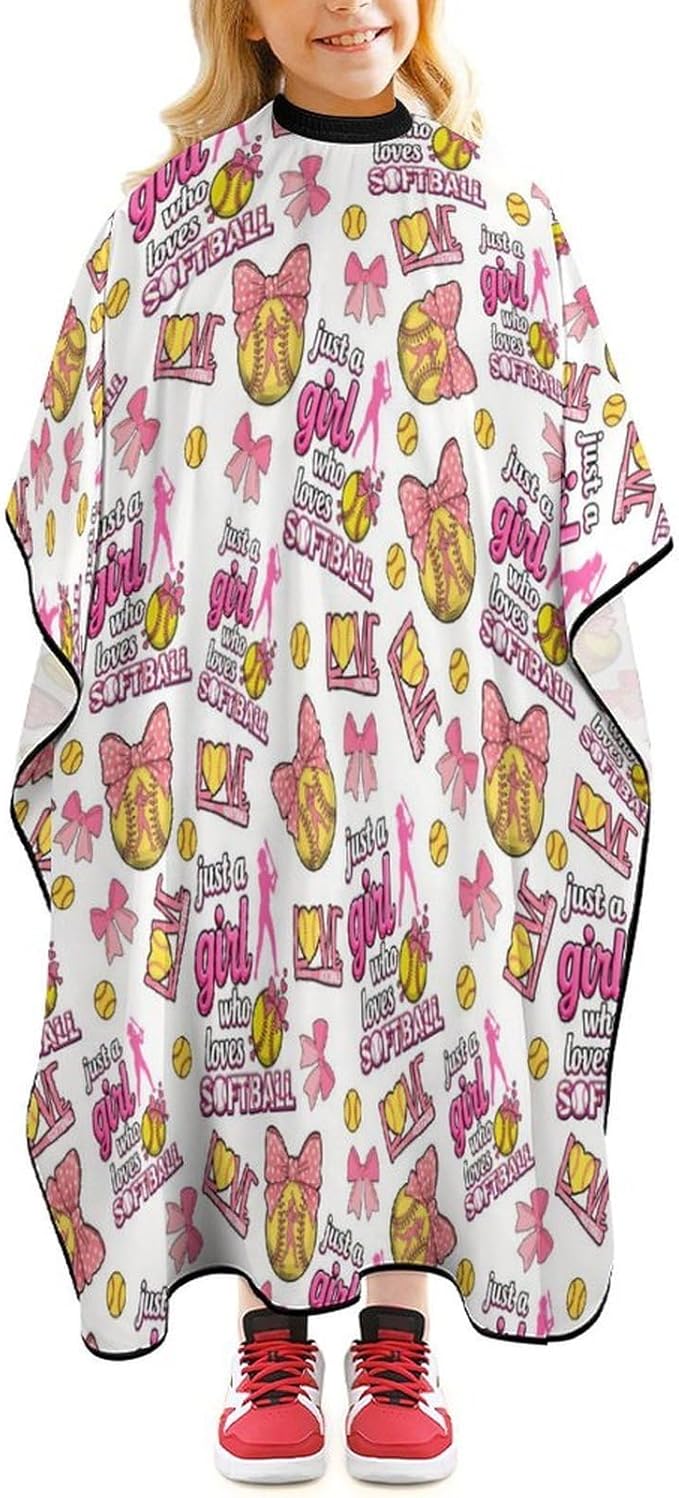 Barber Cape for Kids Funny Duck Haircut Cape Professional Salon Cape Waterproof Hair Cutting Styling Haircut Apron
