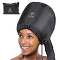 BEAUT'E SEOUL Bonnet Hair Dryer Attachment – Large Soft Hood for Handheld Blow Dryers, Deep Conditioning Cap for Natural Curly Hair, Quick Drying & Hair Treatment