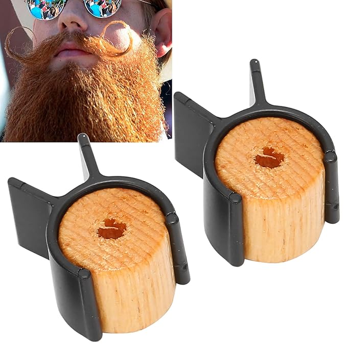 Training Wheels, Mustache Curler, Beard Shaping Tool, Mustache Curler For Men Handlebar Mustache Training Wheel Mustache Styling Template Beard Shaper For Men Father Boy