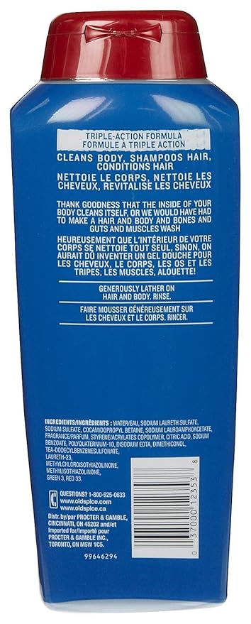 Old Spice High Endurance Conditioning Hair and Body Wash - 18 oz
