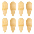8 Pcs Deodorant Cream Applicators, Portable Face Applicator Bamboo Face Mask Spatula Multi-functional Beauty Spa Mini Spoon Makeup Beauty Tools Set for Deodorant Cream Cosmetic Mask Mud Clay