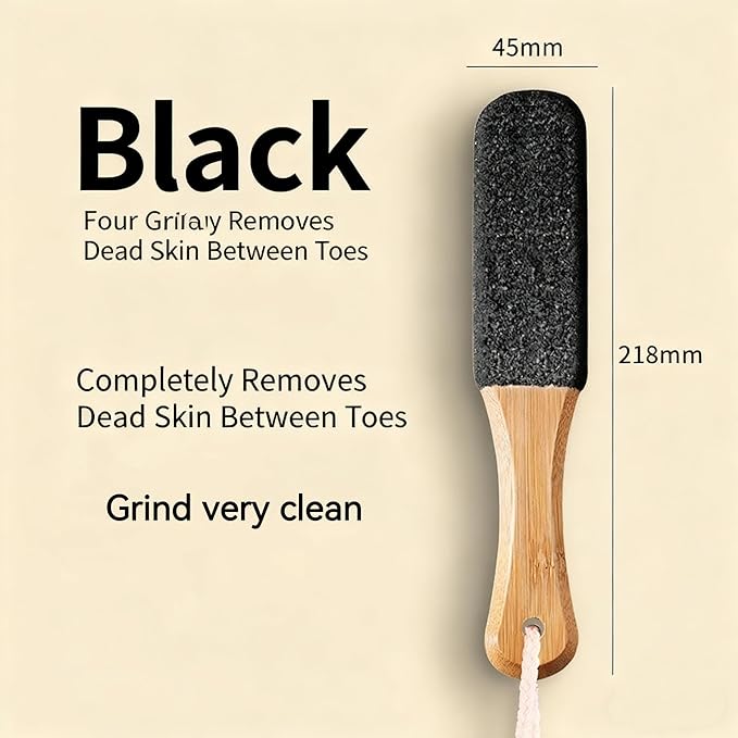 2-Pack Professional Pedicure Foot File & Pumice Stone - Callus Remover and Foot Scrubber for Dead Skin, Dry Rough Feet and Cracked Heels