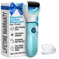 Electric Foot Sander Callus Remover – 3-Speed Foot Sanders for Feet (1800/2200/2800 RPM) with Replaceable Roller | 360° Rotating Head & Precision Control, Easy to Clean – Pedicure Tools for Feet Care