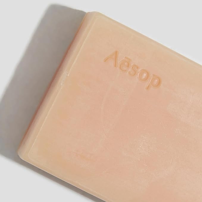 Aesop Nurture Bar Soap | Moisturizing Body Cleansing Bar with Shea Butter for Dry Skin | 5.2 oz (Pack of 2)