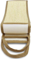50 Inch Extra Long Natural Exfoliating Loofah Luffa Back Scrubber for Shower for Men Women, Deep Clean & Invigorate Your Skin Back Scrubber